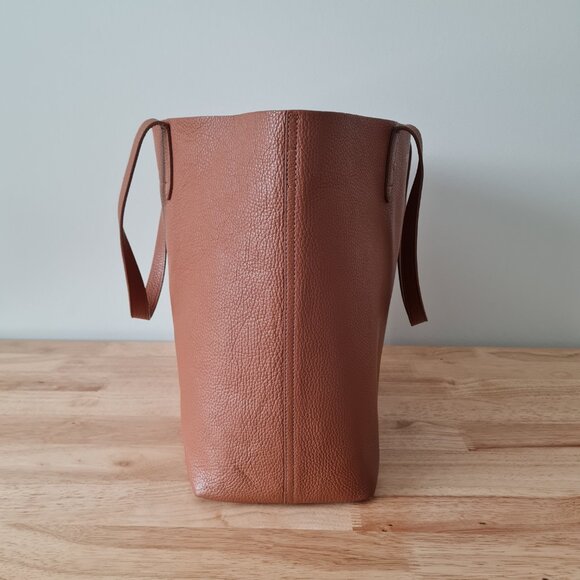 Cuyana Classic Large Structured Tote Rare Organizer Caramel Brown Leather - Picture 6 of 15